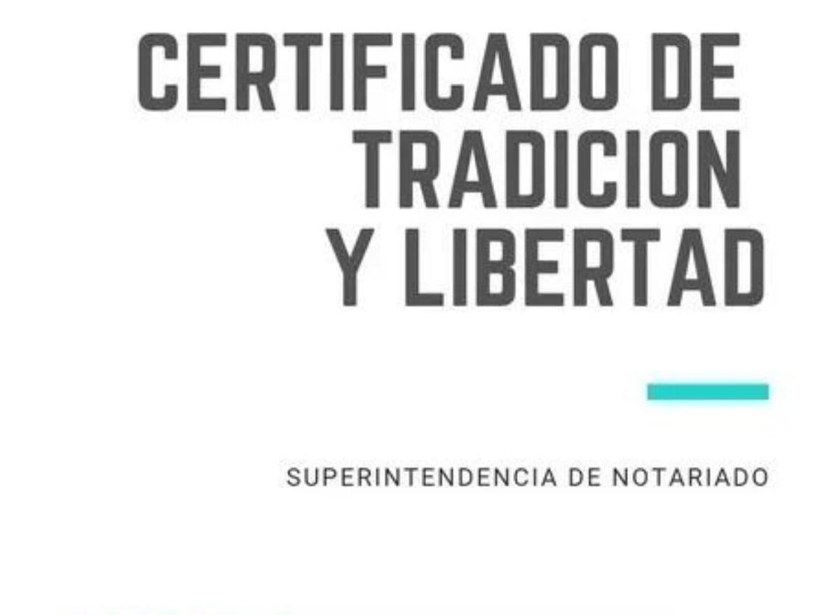 Cómo puedo sacar un certificado de Tradición y Libertad en Línea