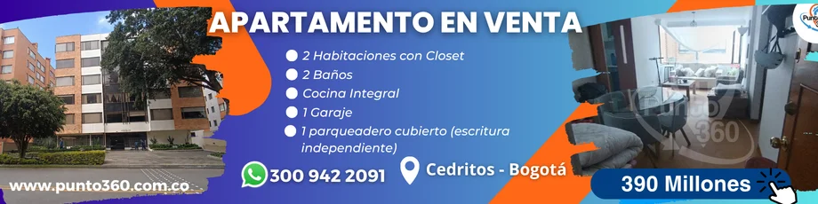 Apartamento en Venta Cedritos