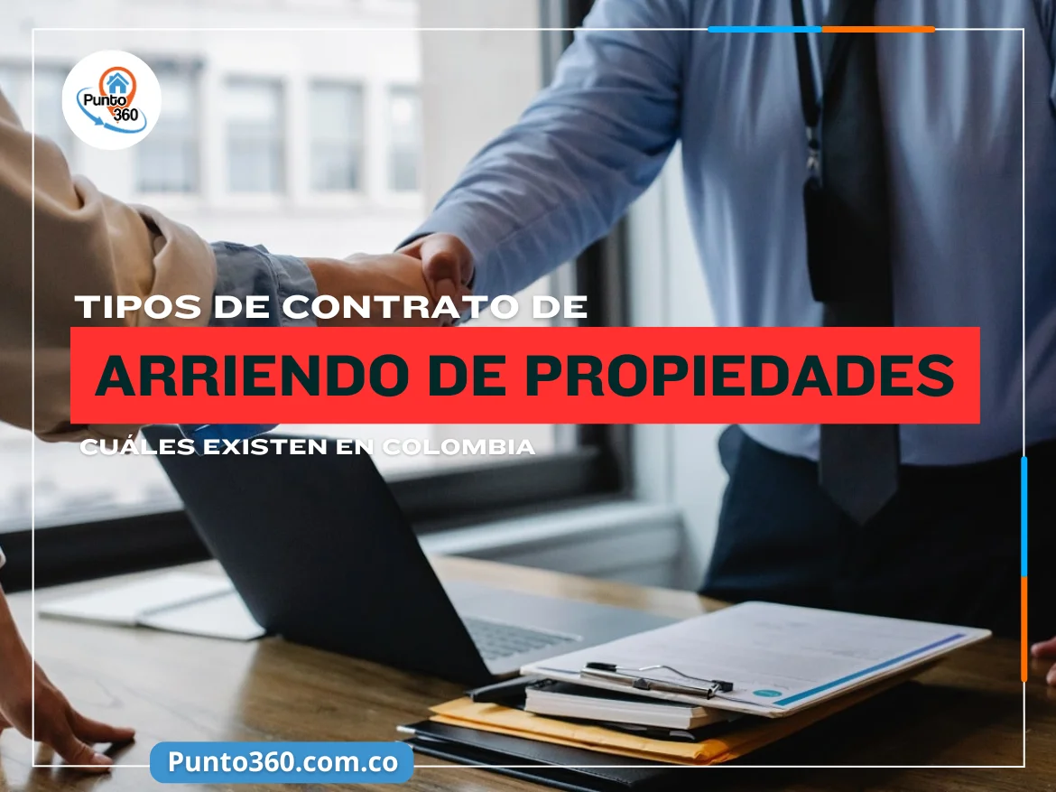tipos de contrato de arrendamiento de inmuebles