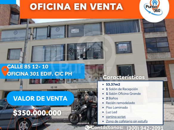 Oficina- Local- En Venta Barrio Antiguo Country- Localidad De Chapinero Ubicación