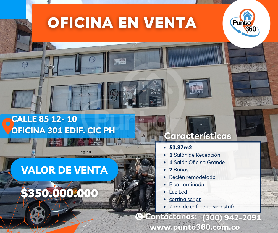 Oficina- Local- En Venta Barrio Antiguo Country- Localidad De Chapinero Ubicación